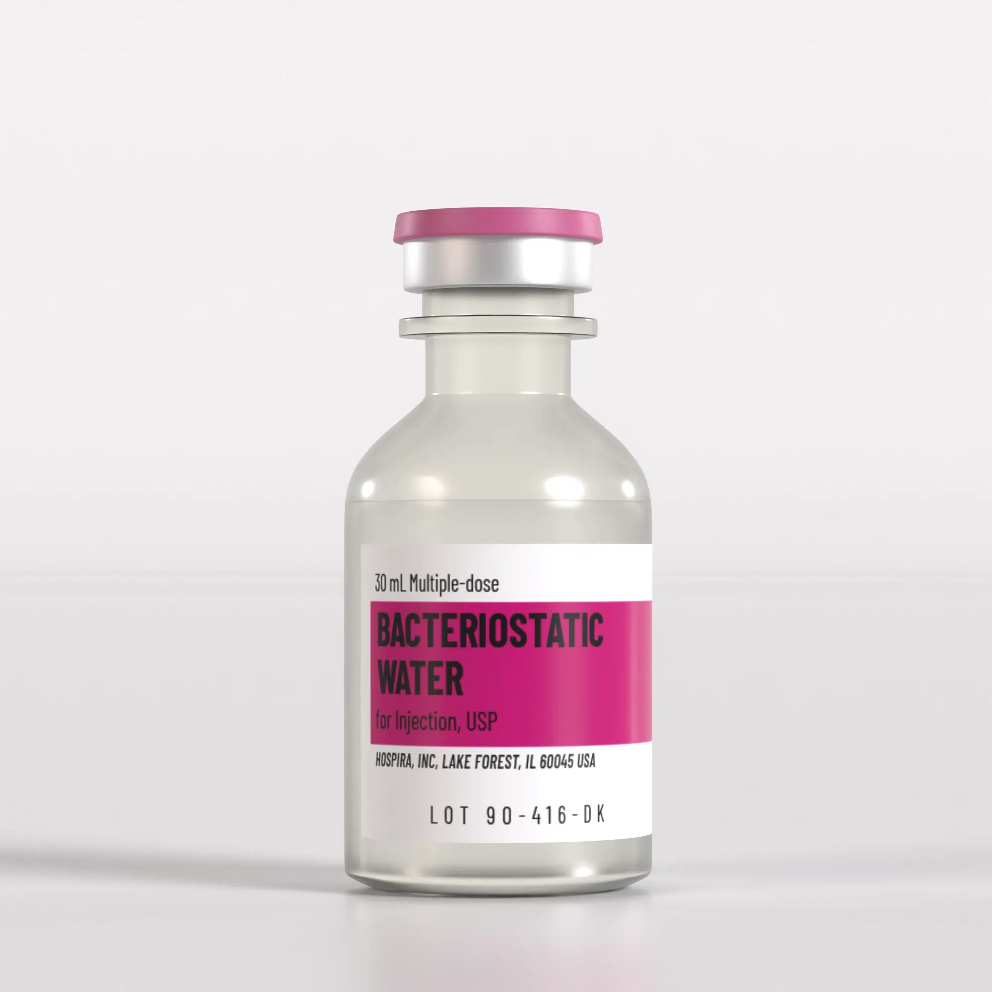 * ADD ON ONLY * Hospira 30ML BAC Water